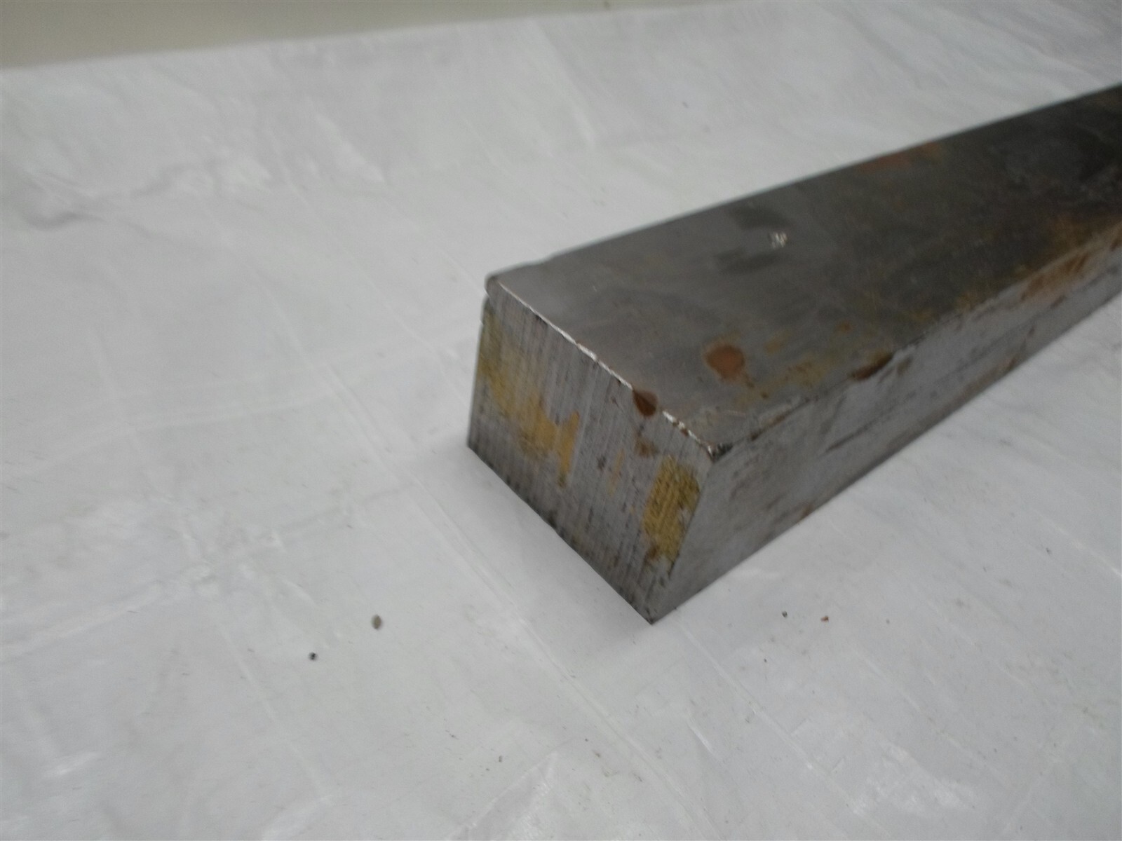 Unused w/ stains & knicks: 24 x 2 x 1-1/2, Low Carbon Steel, Part No. 06213201