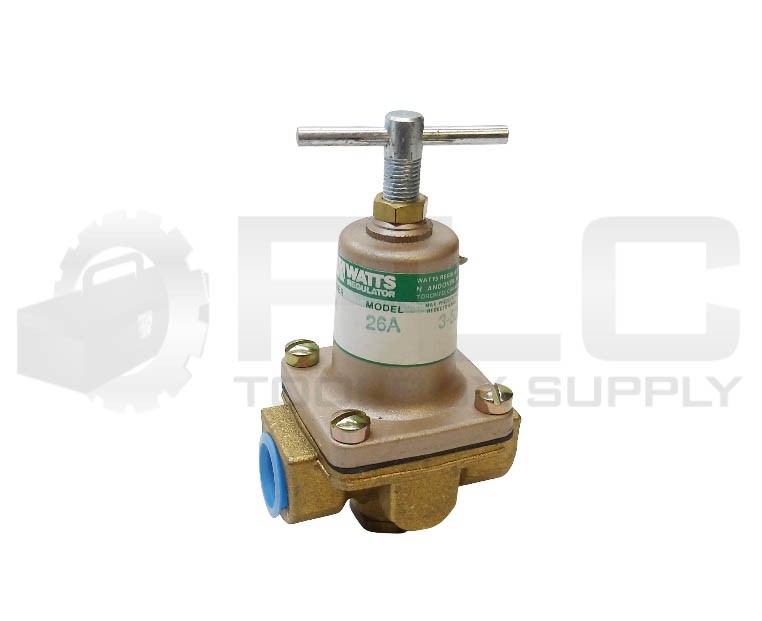 NEW WATTS 26A PRESSURE REGULATOR 1/2″ SET 3-50LBS NUMBER 4 *READ*
