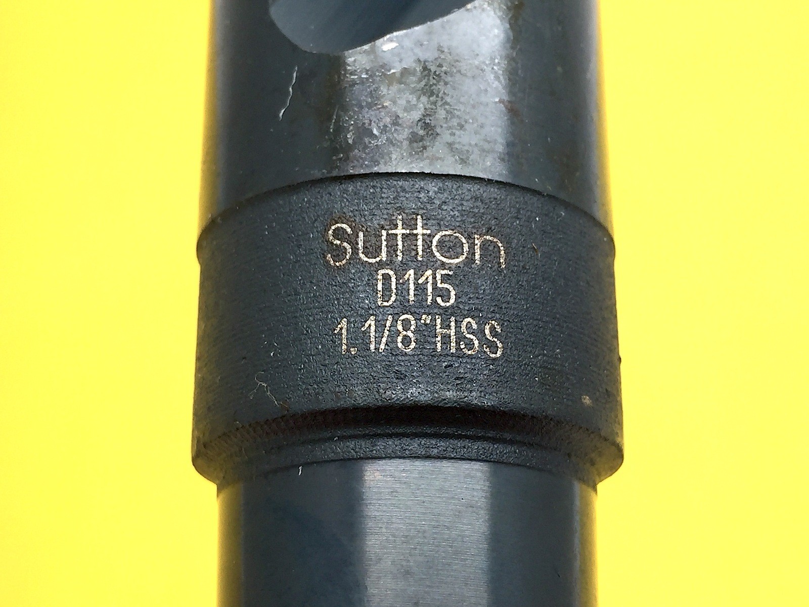 Sutton Drill Bit D115 2858 No.3 Morse Taper Shank 1.1/8″ DIN345 HSS Web T-BLU