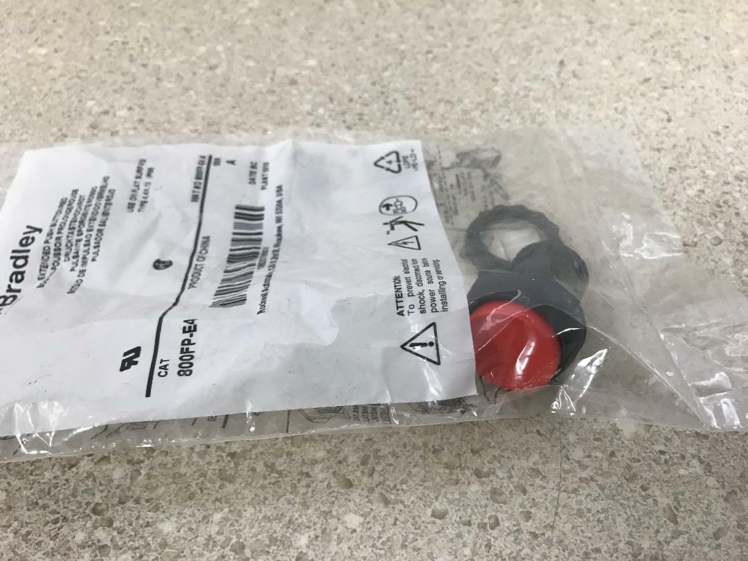Allen Bradley Ext Push Button (Red) 800FP-E4 NEW