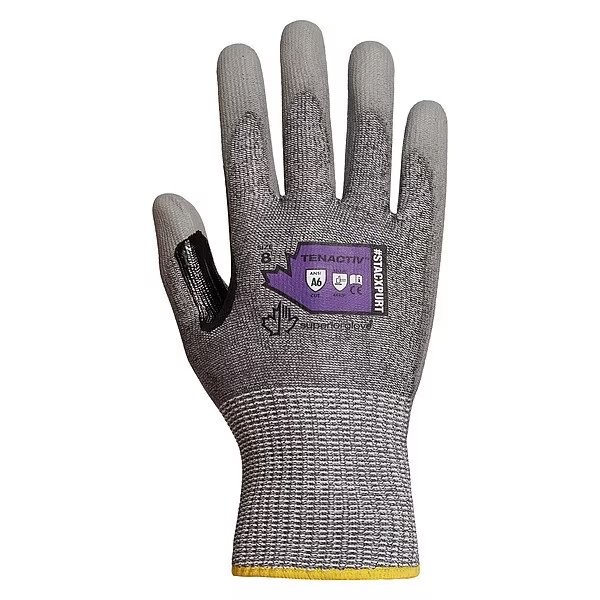 Superior Glove STACXPURT Cut Resistant Coated Gloves, Cut Level A6 , P
