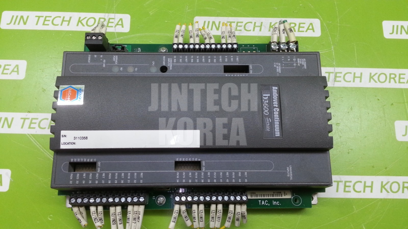 TAC Andover Continuum B3624 BACnet Controller Module Tested
