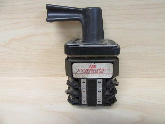 ABB C77-3001-6EE2-3002 Rotary Selector Switch Handle Knob