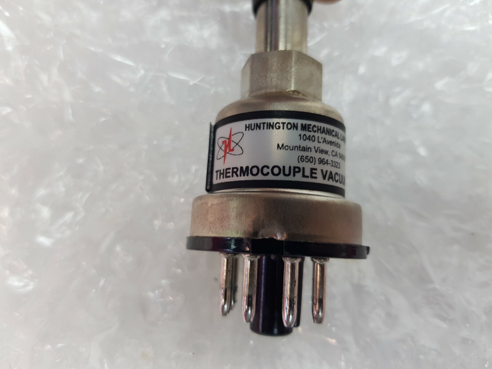 Huntington Mechanical Laboratories 1518 thermocouple vacuum gauge
