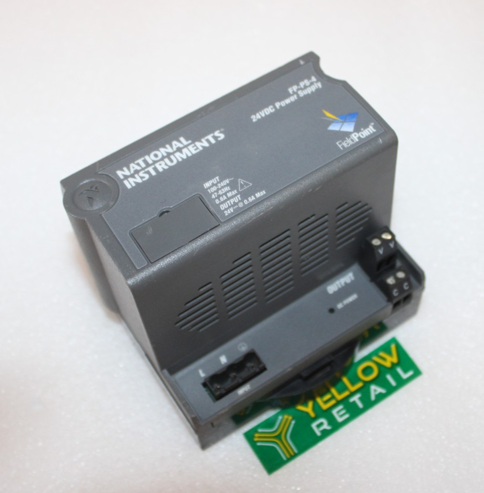 NATIONAL INSTRUMENTS FP-PS-4 FIELDPOINT 24 VDC POWER SUPPLY MODULE 187999A-01