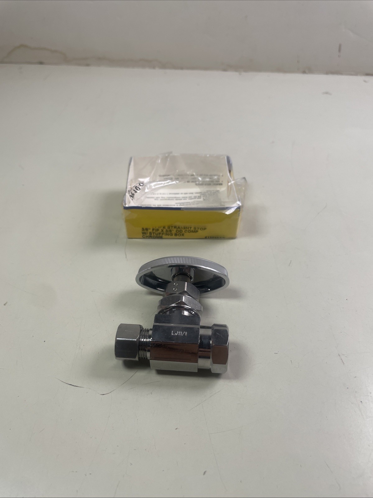 BrassCraft TR10 C Ball Handle Supply Stop Valve 3/8 FIP x OD Compression