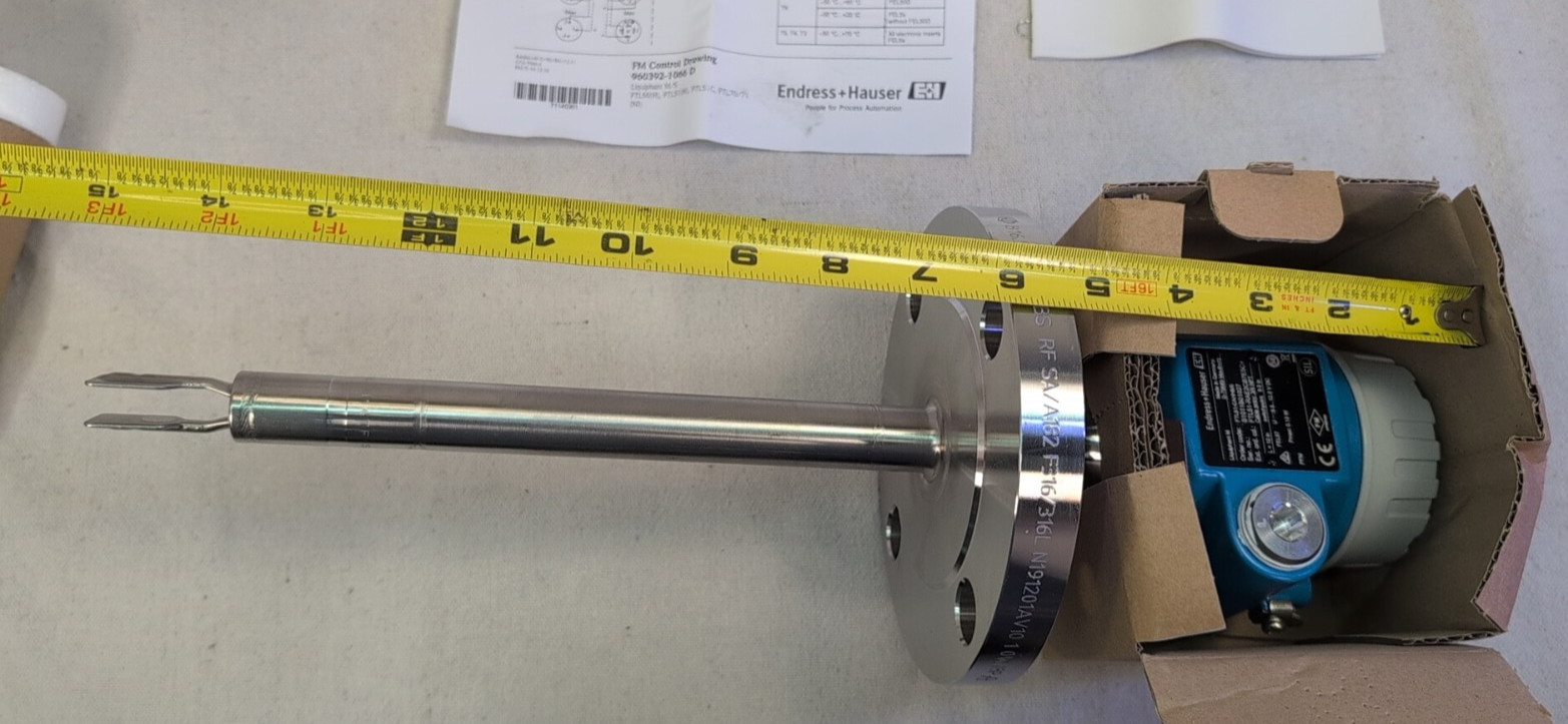 ENDRESS HAUSER LIQUIPHANT M FTL51-CAHH8/0 10IN, LEVEL SWITCH VIBR