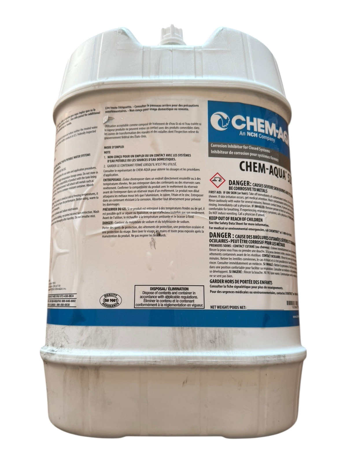 ChemAqua 52805 Corrosion Inhibitor for Closed Systems, 5 Gallons – Chem Aqua NCH