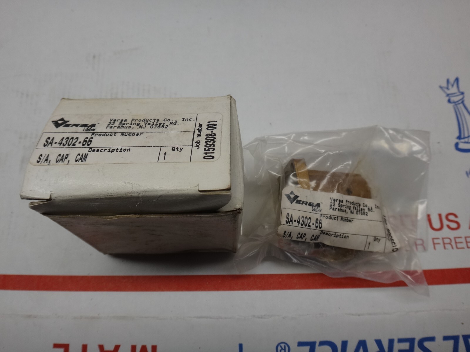 Versa SA-4302-66 Pneumatic Valve Cam Cap Assembly