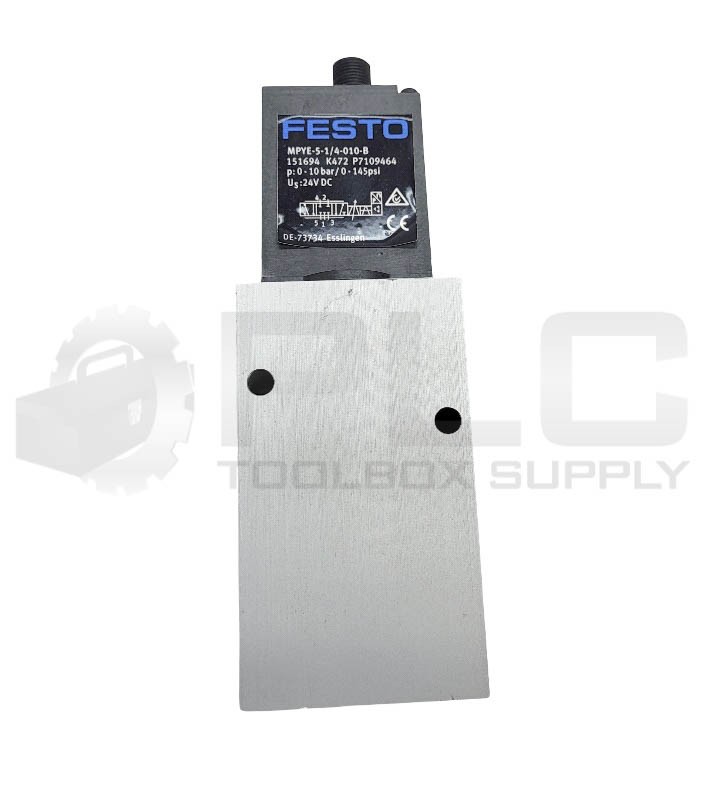 NEW FESTO MPYE-5-1/4-010-B PROPORTIONAL PRESSURE REGULATOR 151694 *READ*