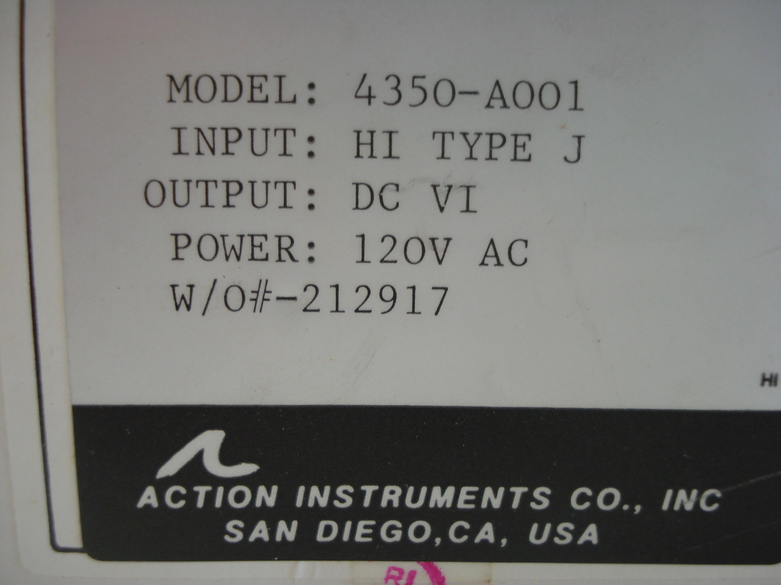 NEW ACTION PAK 4350-A001