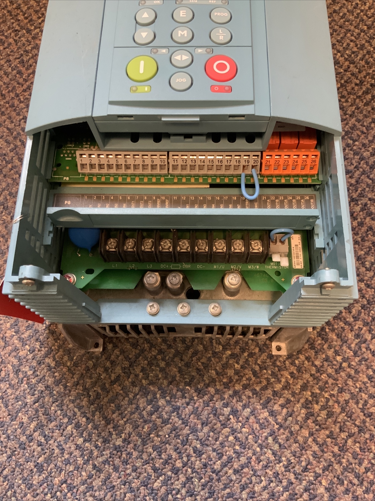 Eurotherm/Parker Drive 690+0001/460/1BN 690PB/0007/400/3/0/0021/US/0/0/0/0 1HP