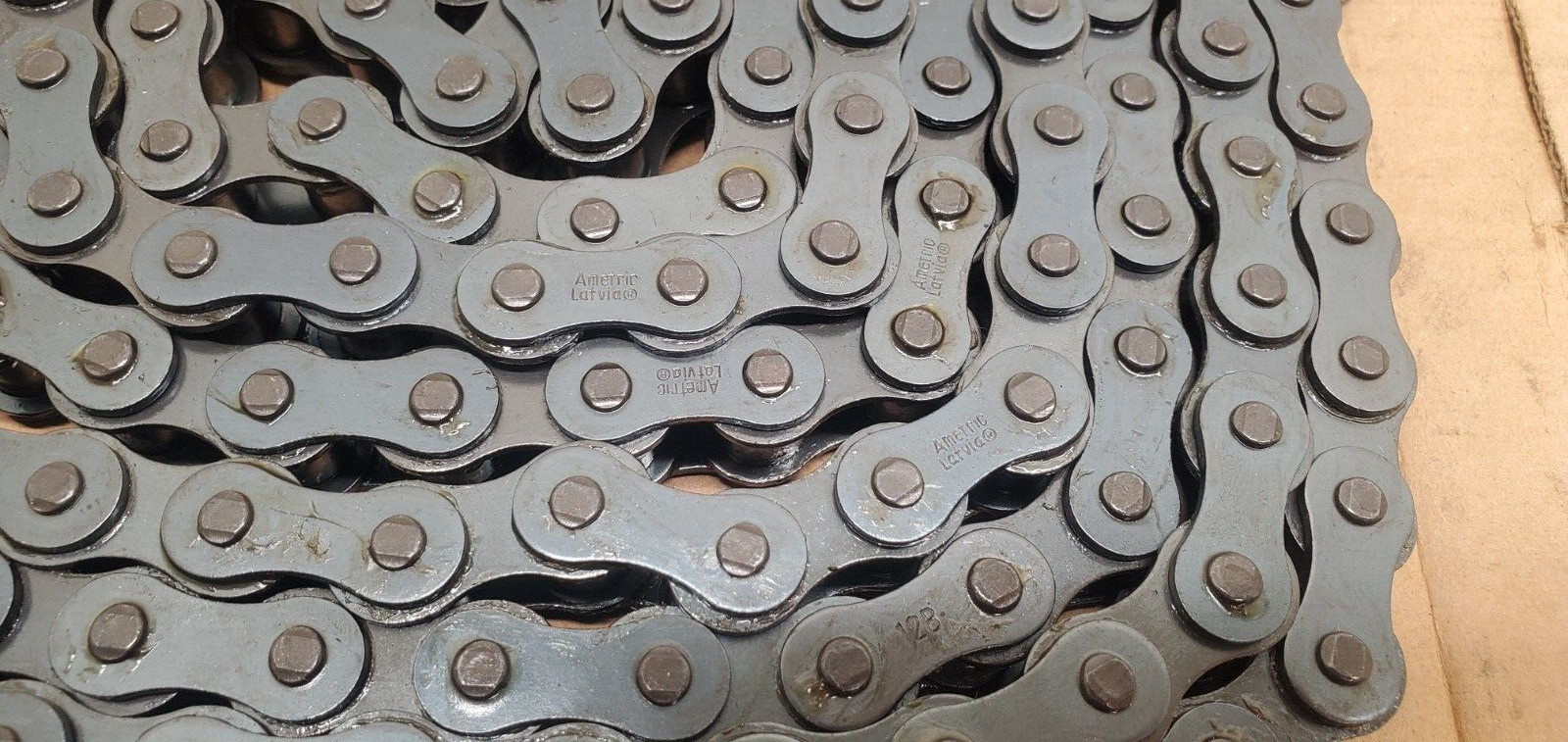 NEW OLD STOCK! AMETRIC LATVIA 15′ ROLLER CHAIN 12B
