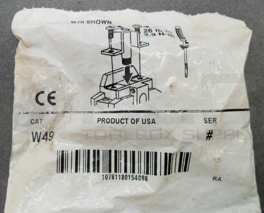 LOT OF 3 SEALED NEW ALLEN BRADLEY W49 HEATER ELEMENT