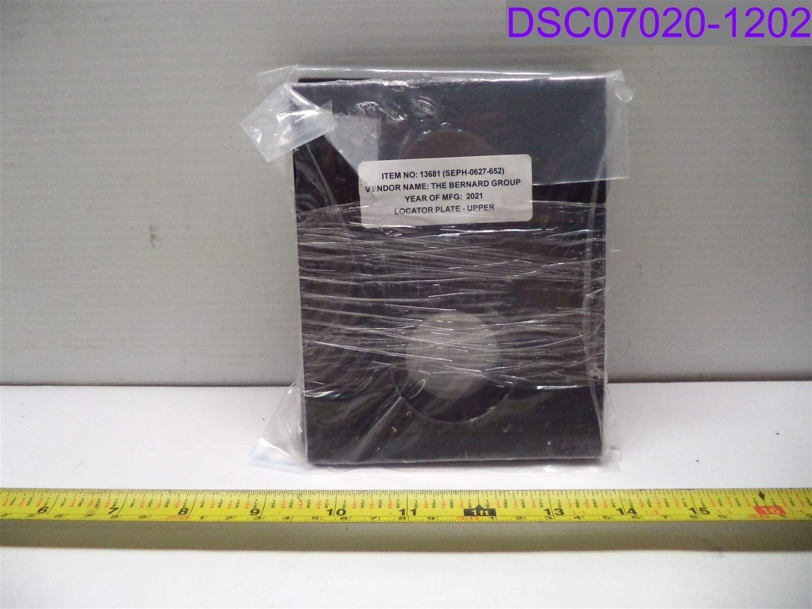 The Bernard Group 2 Pack Locator Plates Upper and Lower P/N 13681 13682