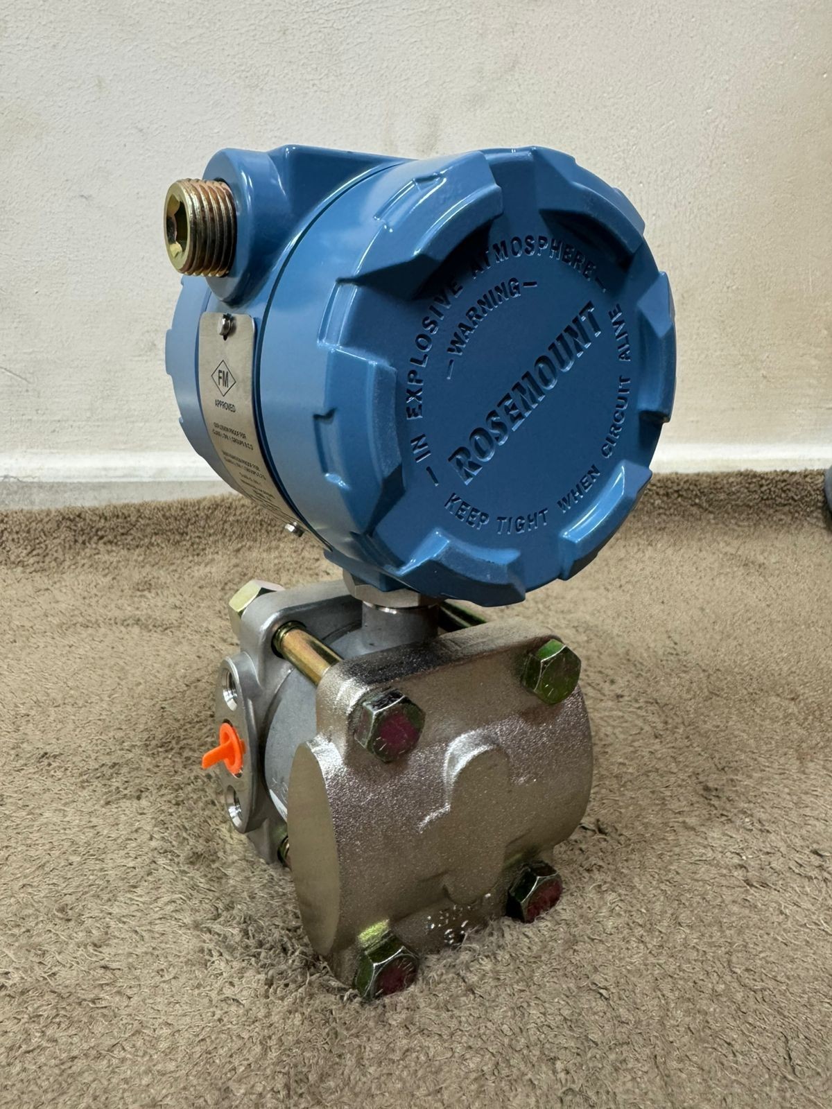 Rosemount / Pressure Transmitter / 1151GP7G22B1DF / W.P. 140BAR, Cal. 0-300PSI