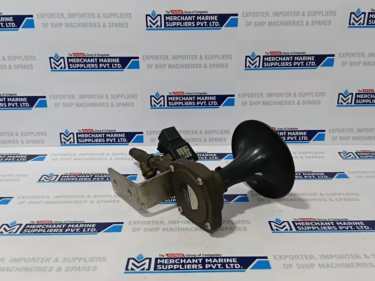 Kockum Sonics Tyfon MKT 75/800 Air horn With Solenoid Coil 24VDC Sweden