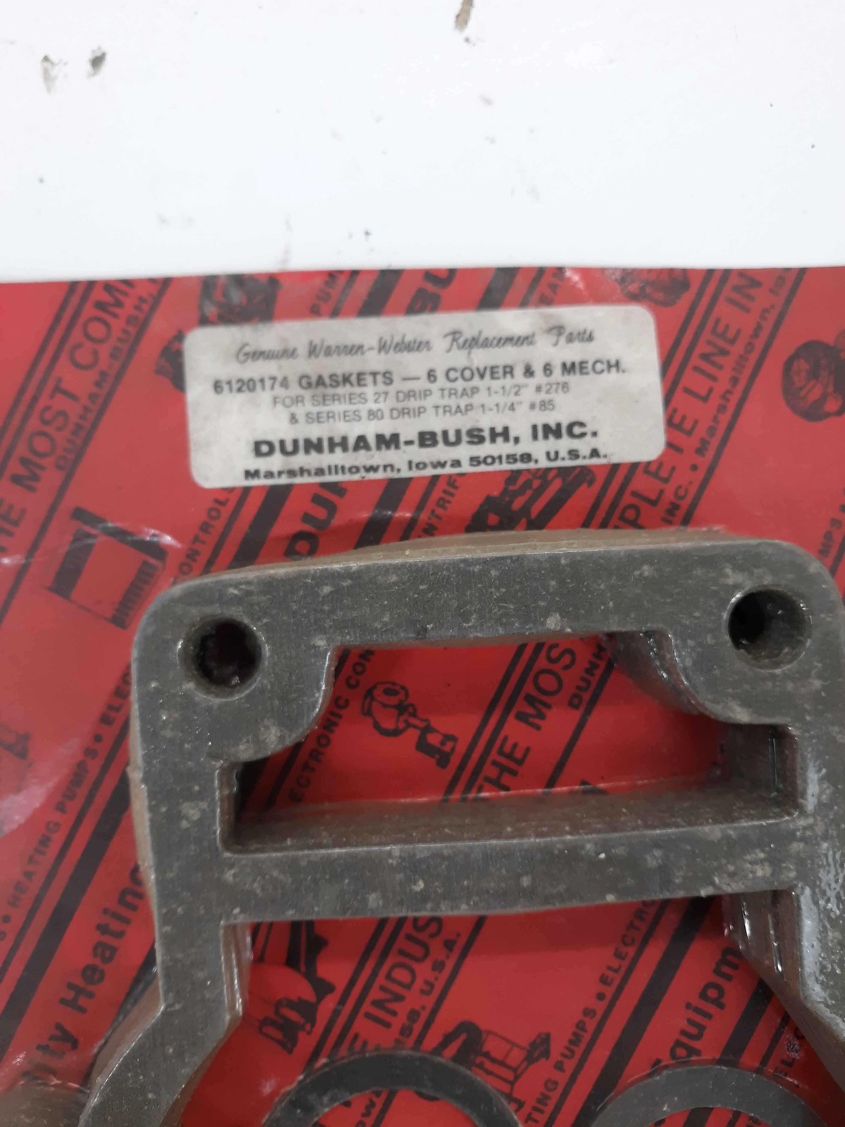 Dunham-Bush 6120174 Gaskets Kit For Series 27-80 Drip Trap