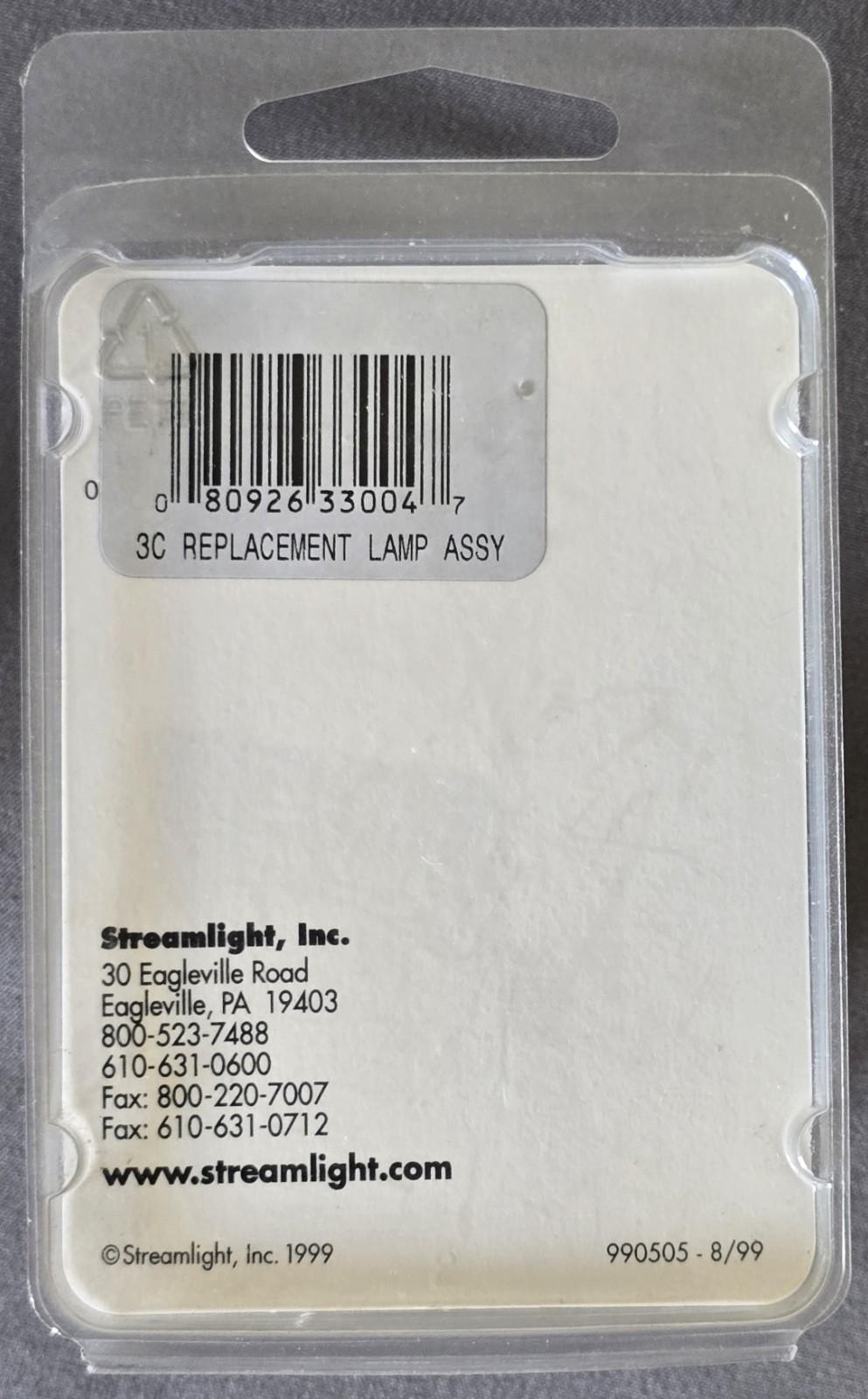Lot of 5 Streamlight 3C Xenon Lamp Module Assembly Brand New Pro Polymer
