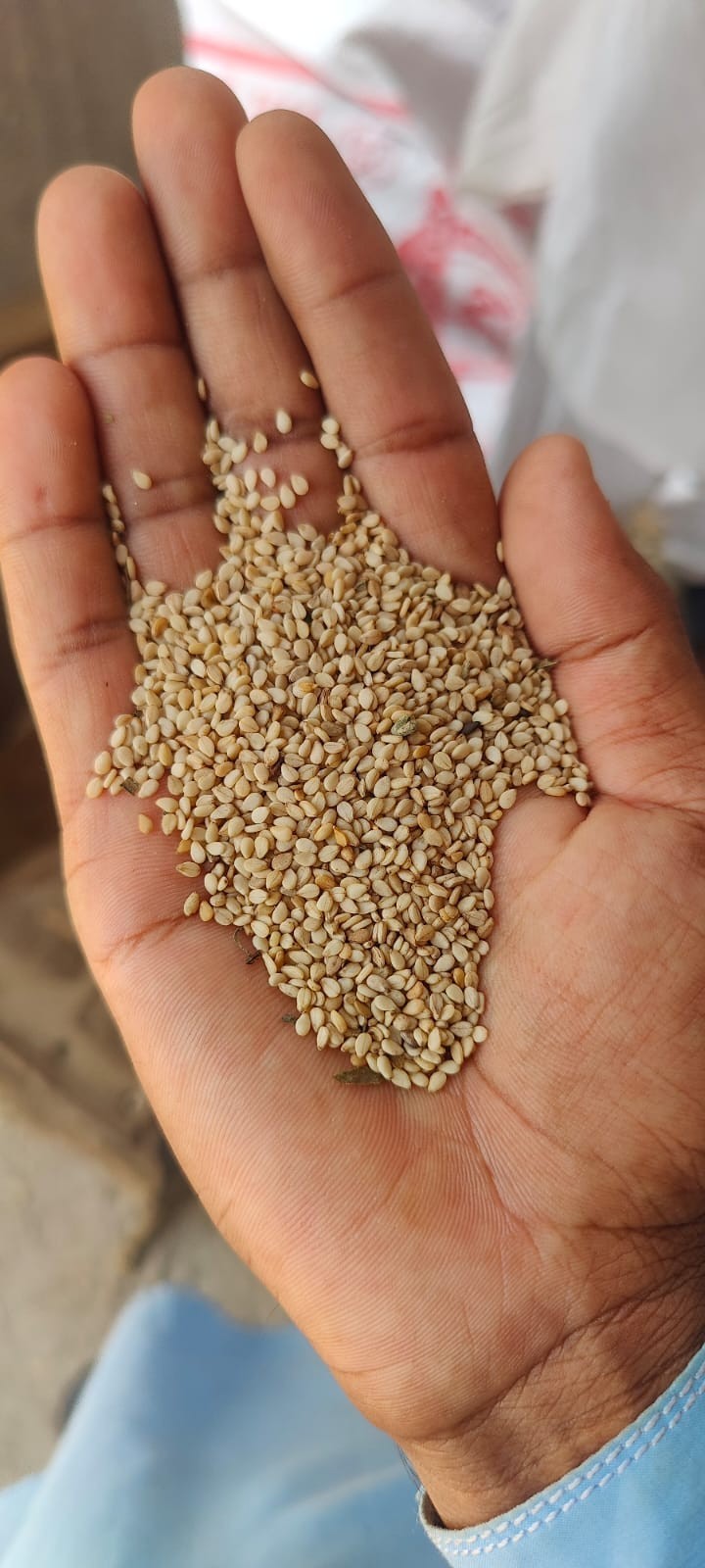 Sesame Seeds 2 kg Whole Raw 100% Pure Natural Non-GMO, Kosher, Vegan Bulk