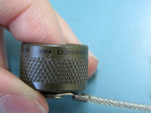 GLENAIR D38999/33W9N Qty of 1 per Lot Connector Cap (Cover) 9 Olive