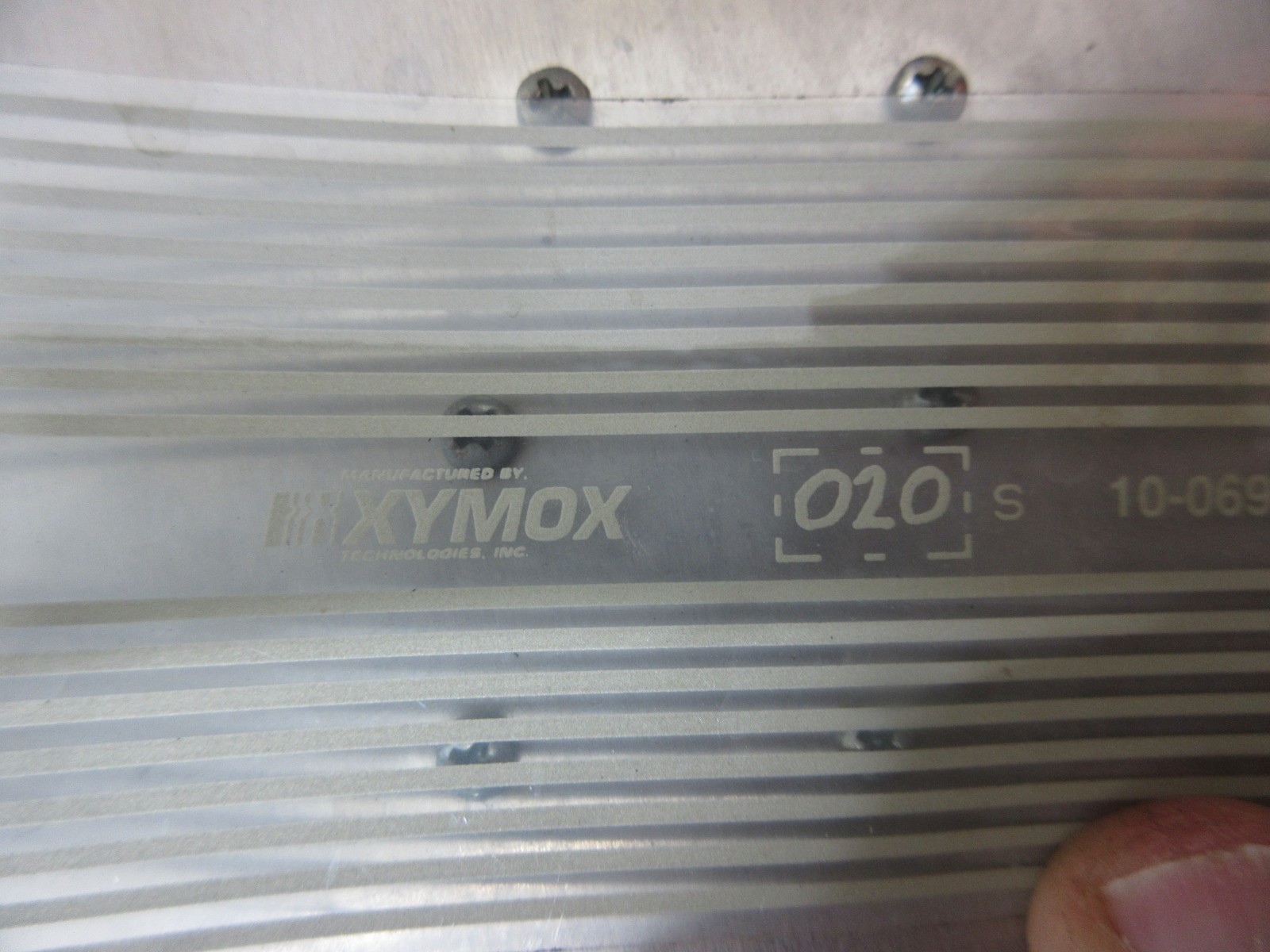 1998 FADAL 5020A CNC VERTICAL MILL XYMOX 10-069042 020 S 16433 KEYBOARD