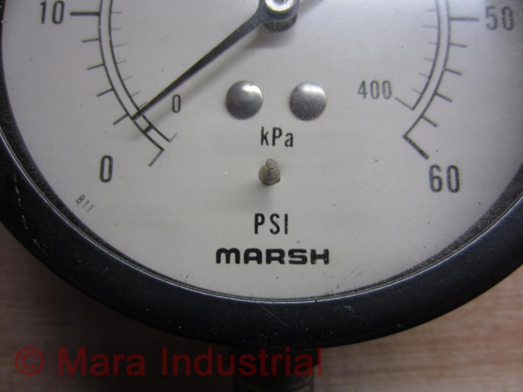 Marsh J8046 Gauge 0-60PSI