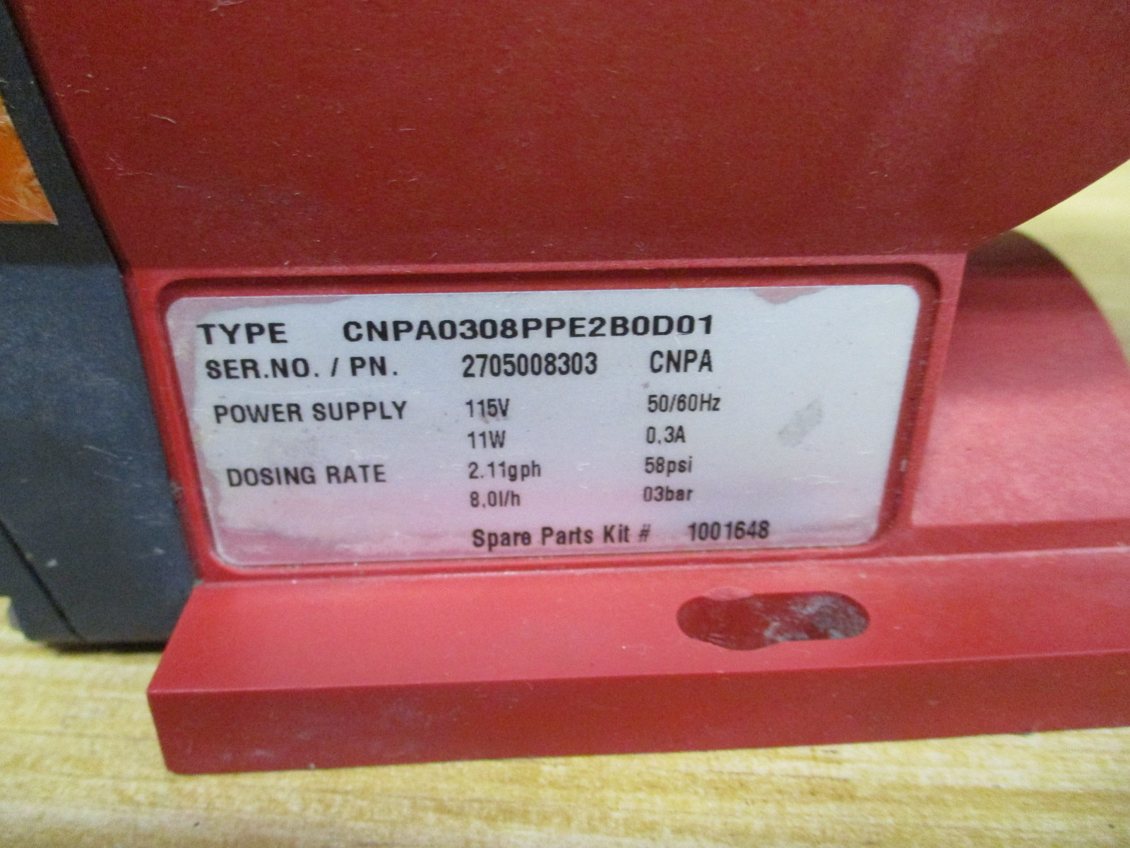 ProMinent CNPA0308PPE2B0D01 Concept Plus Metering Pump CNPA