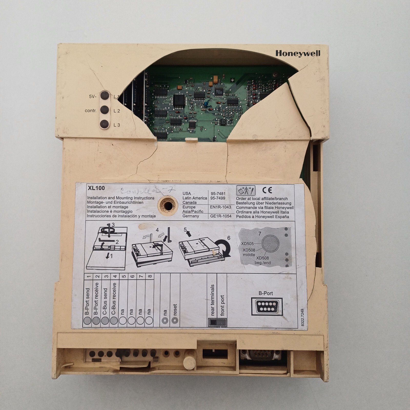 HONEYWELL XL100C EXCEL 100C WITH C-BUS & MODEM INTERFACE GERMANY
