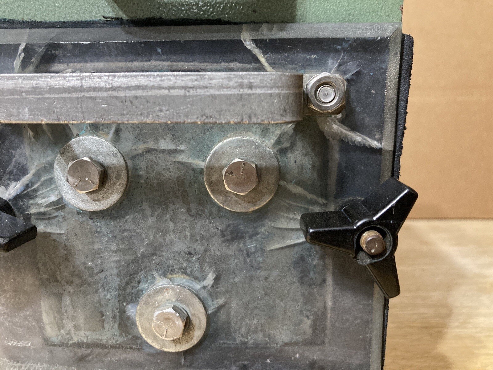 Bunting 39-52000 Drawer Magnet Modified Base As Found