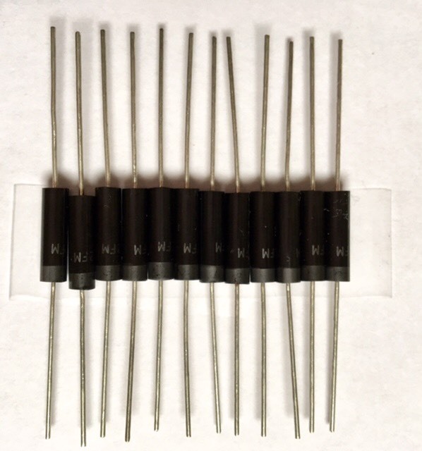 MADE IN USA @12 PCS 2CL2FM 20KV 100MA 100NS HIGH VOLTAGE DIODES RECTIFIERS