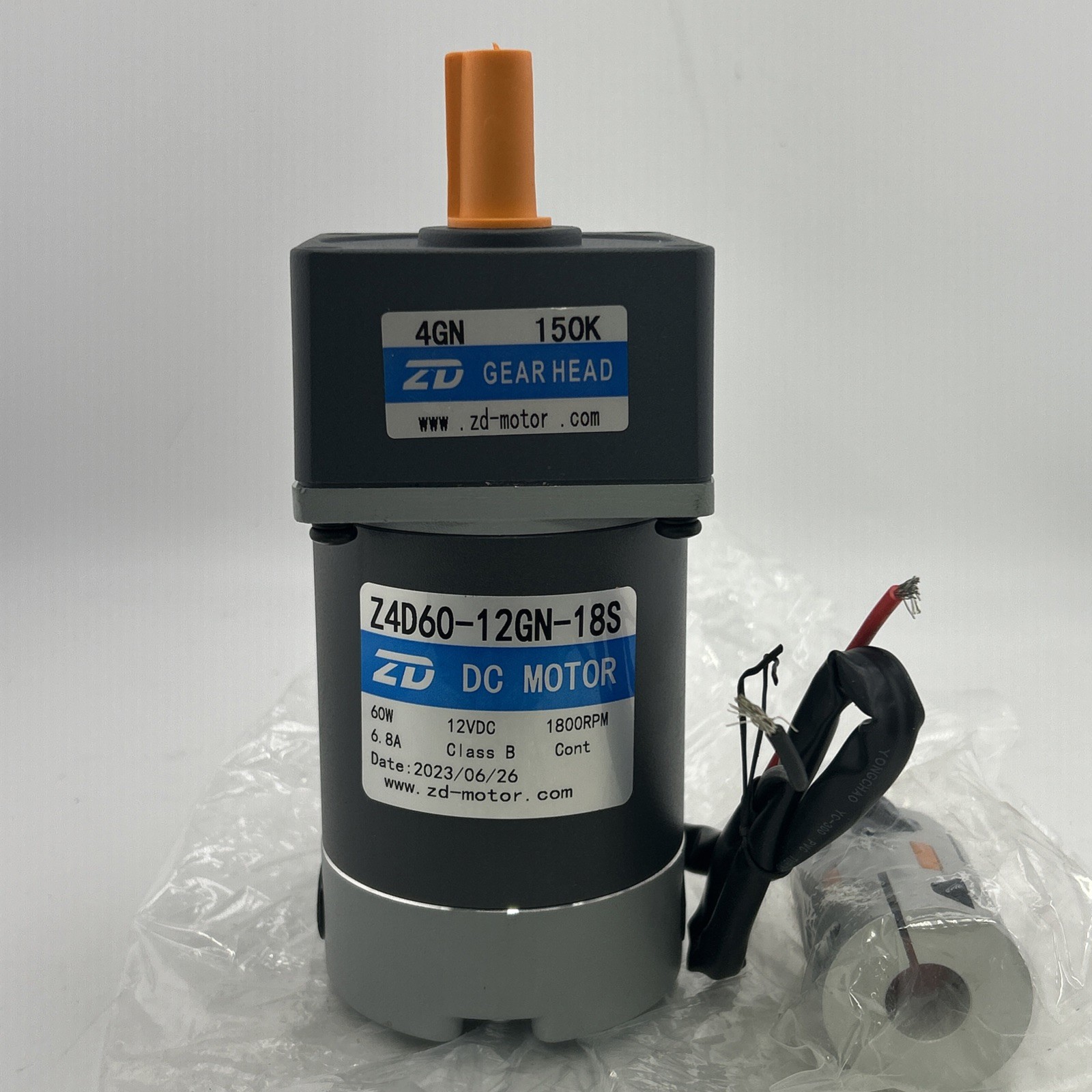1PCS NEW FIT FOR Z4D60-12GN-18S DC Motor 4GN 150K Gear Head