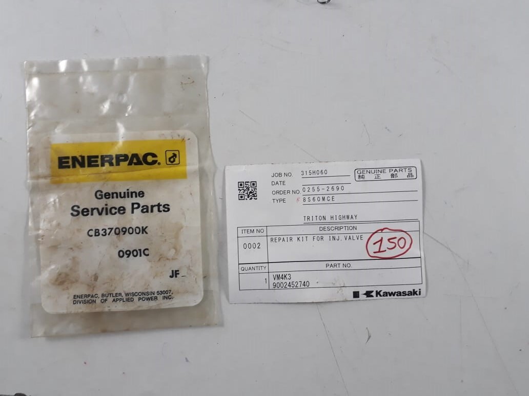 Repair Kit For Inj. Valve P/N VM4K3 9002452740 For Kawasaki 8S60MCE