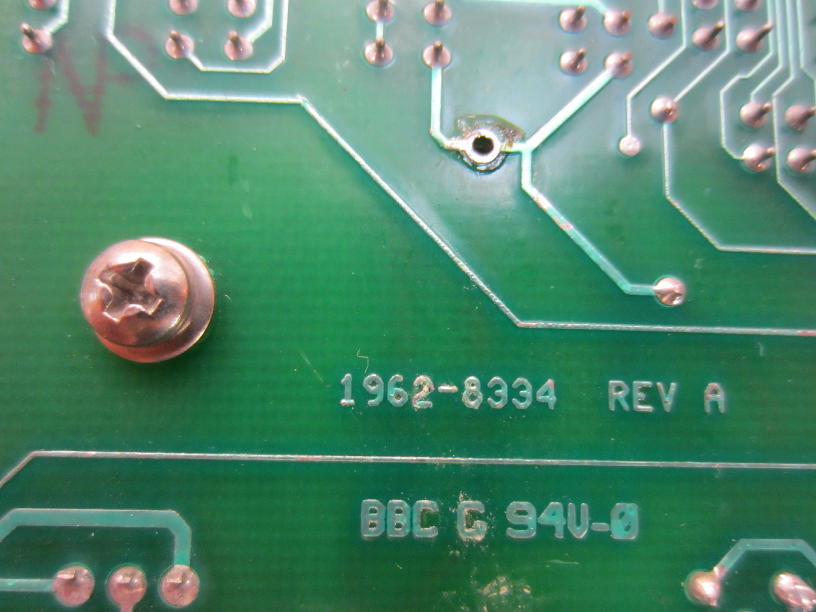 Digatron 1962-7334 Circuit Board 19627334 #2 W/O Integrated Circuit
