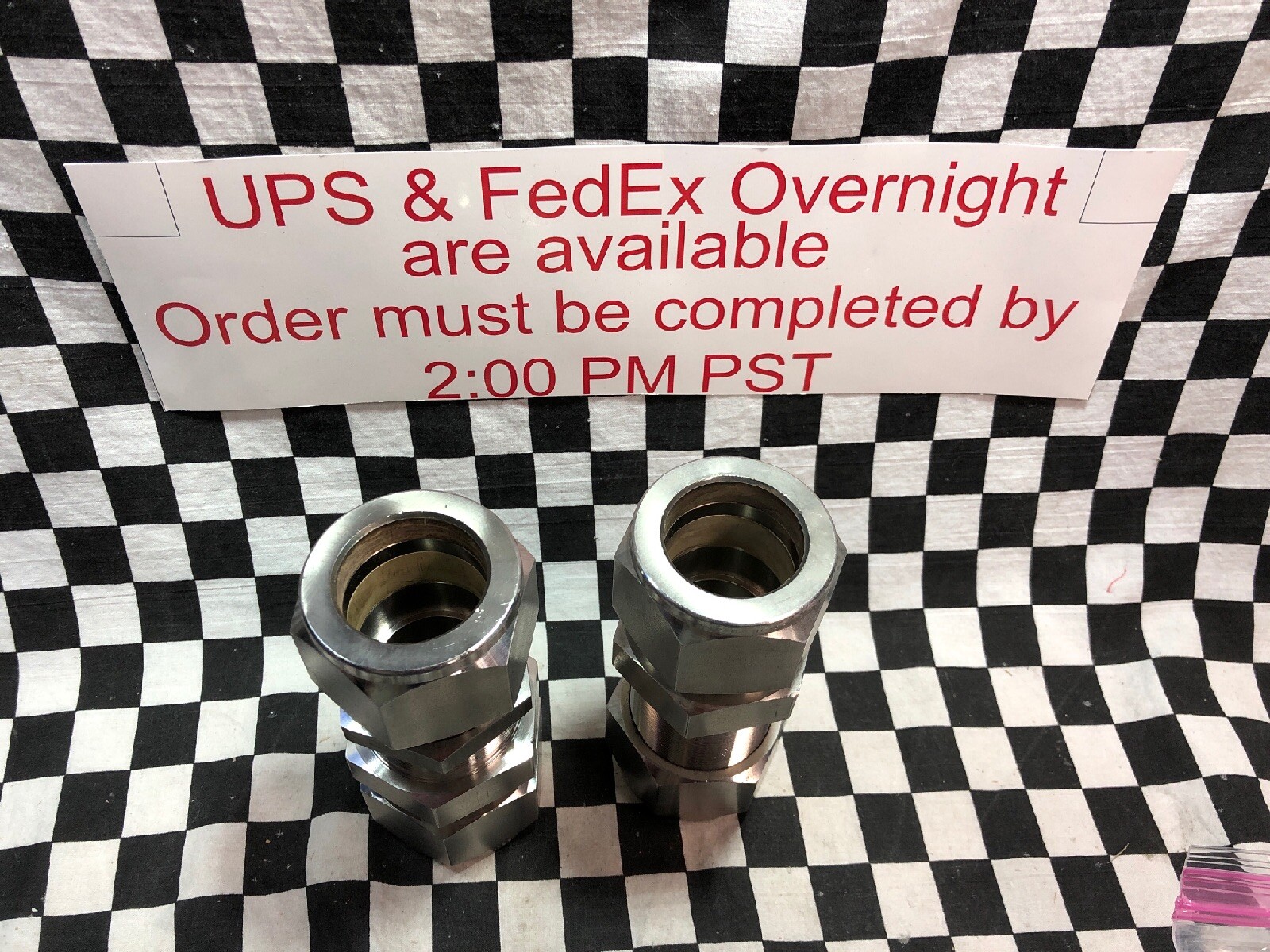 PARKER BULKHEAD UNION 1.5″, 24BC24-316, 24BC24316, LOT OF 2, SHIPSAMEDAY