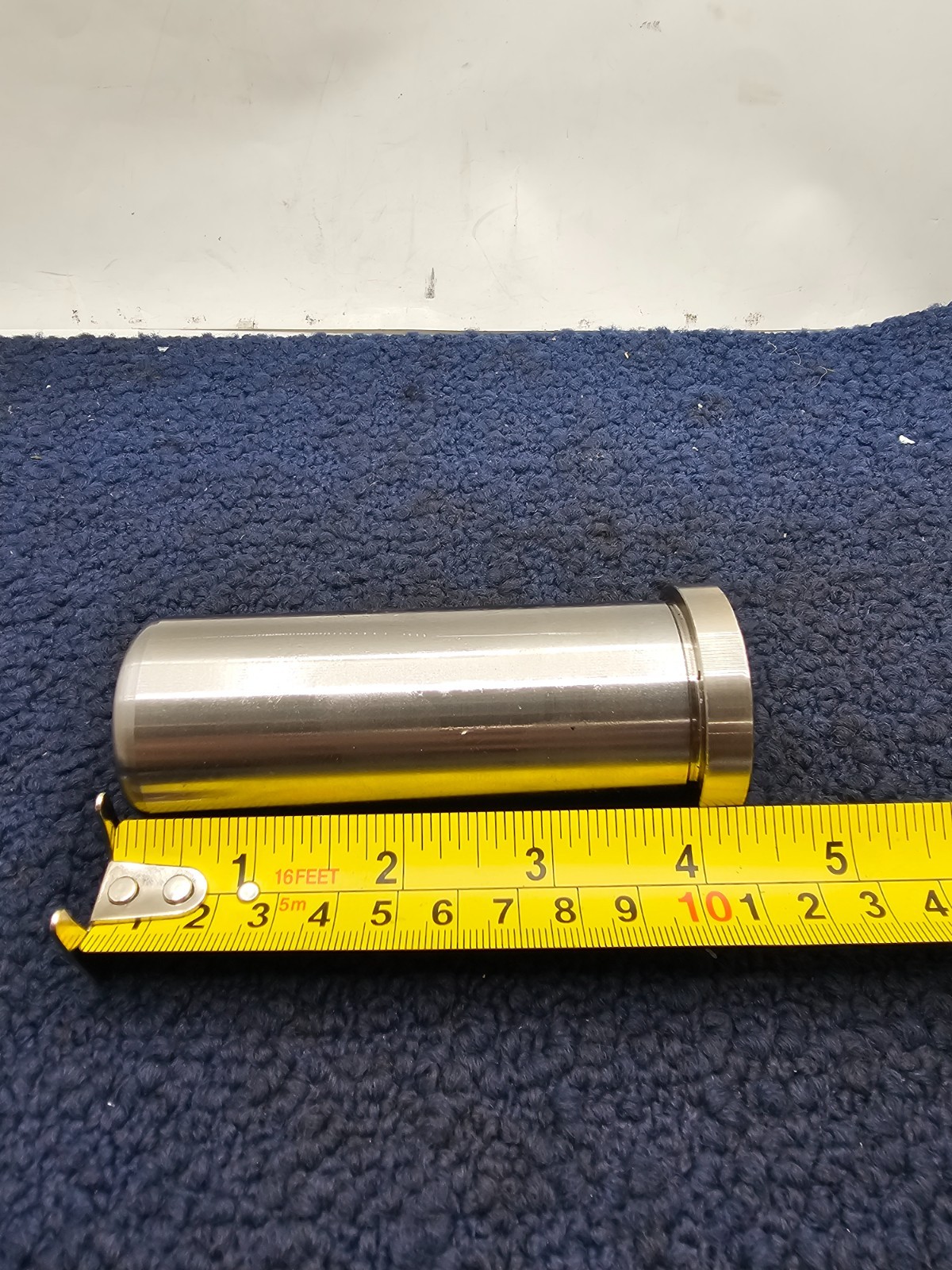 DME 5403GL: 1-1/2 in. Dia. x 4-1/4 in. Length Straight Leader Pin CRS Carburized