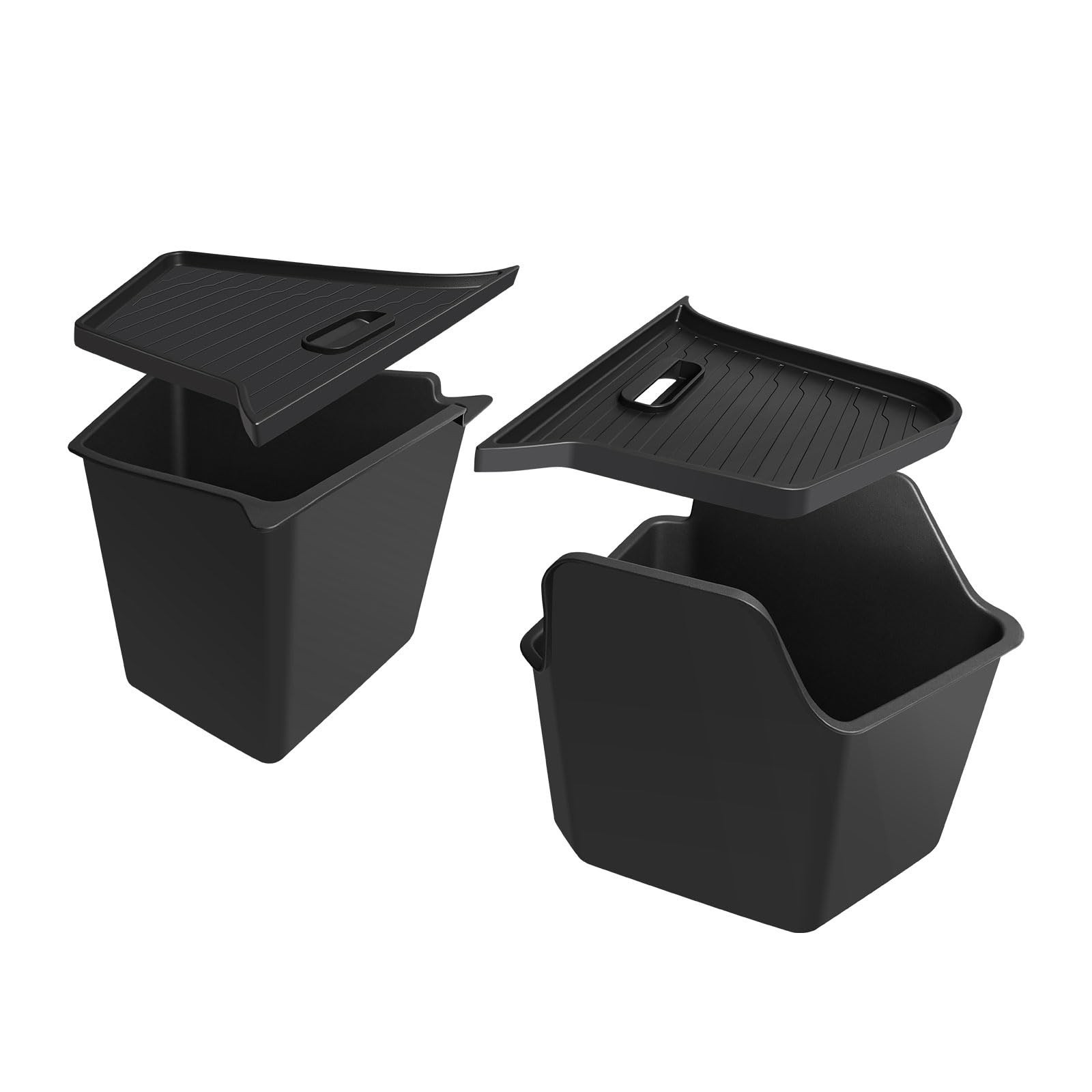 BestEvMod for 2026+ Tesla New Model Y Juniper 2PCS Rear Trunk Storage Bins wi…