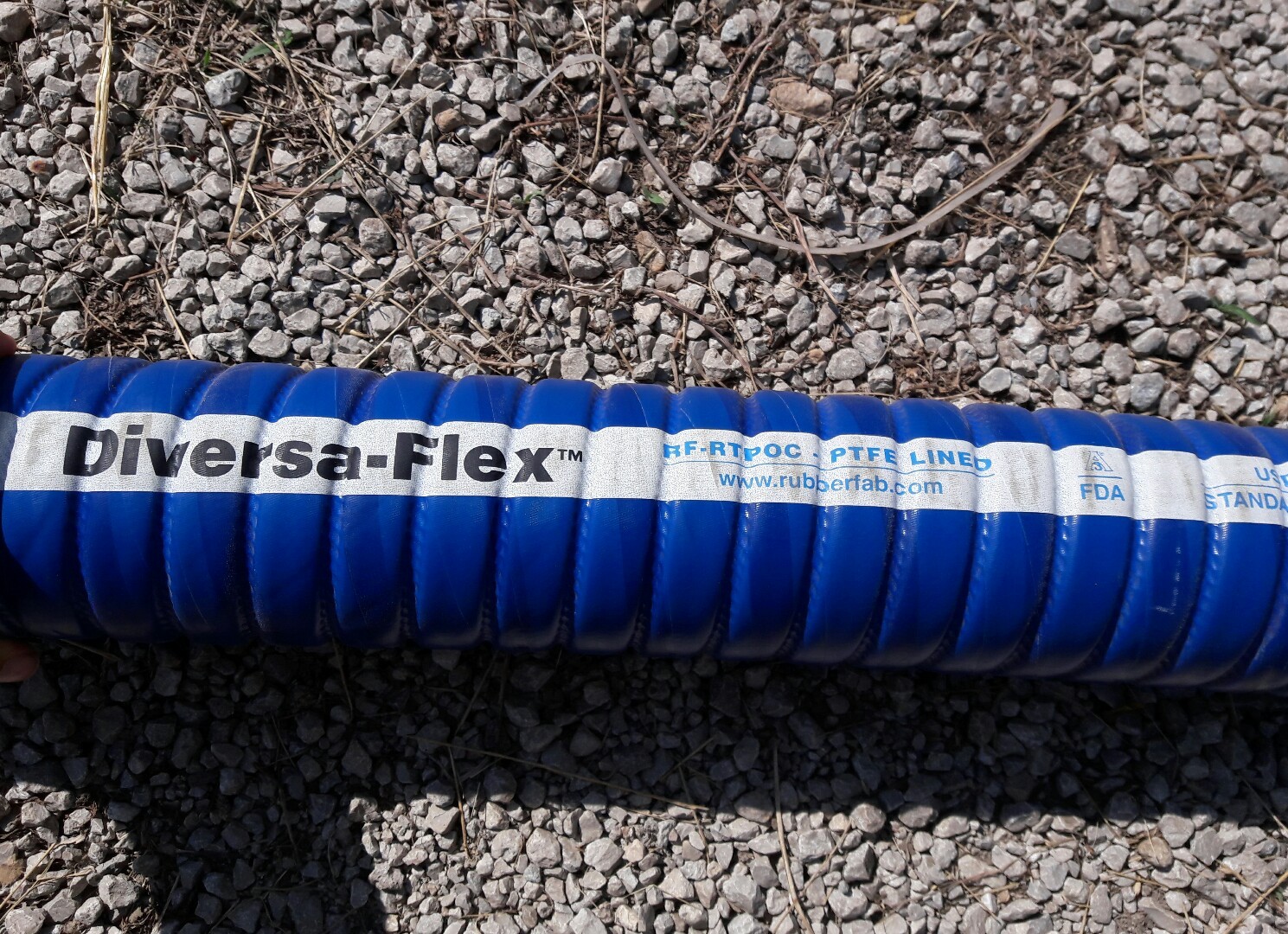 RTPOC Diversa-Flex Hose ~ 48RFRTPOC ~ with 316 Stainless fitting