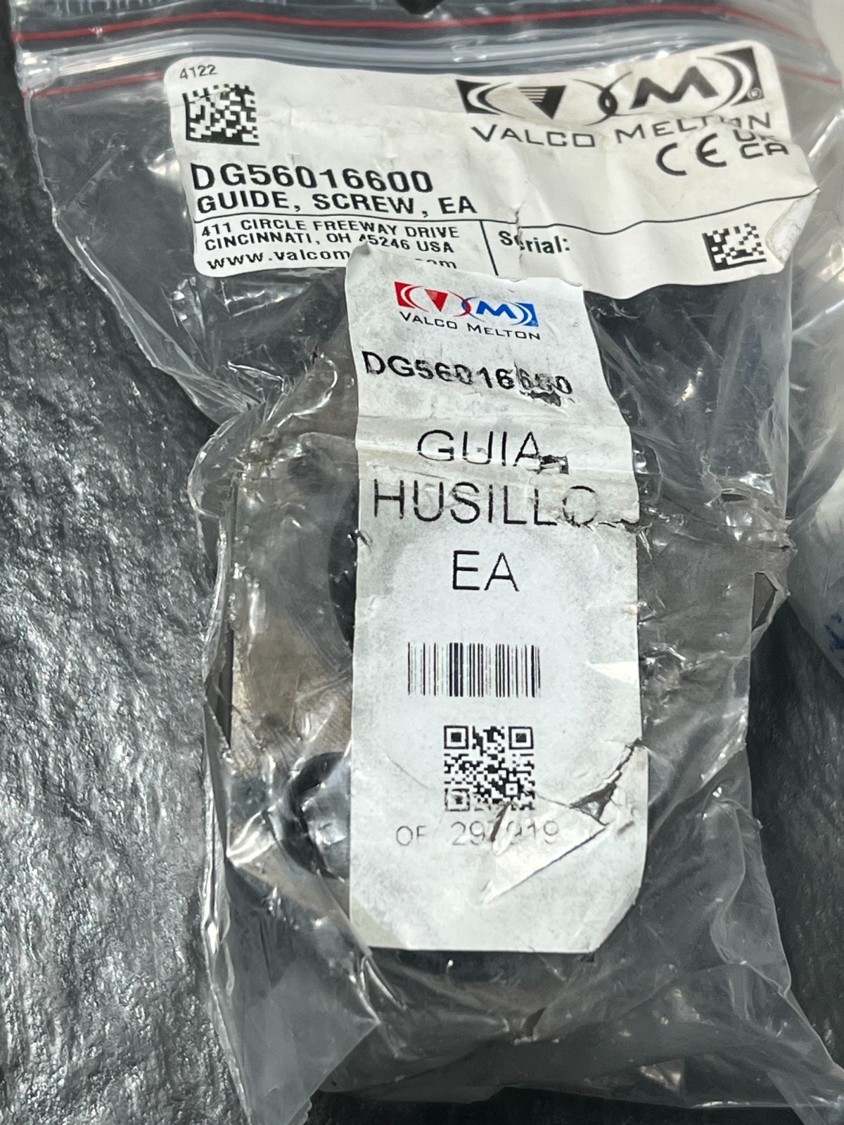 valco dg56016600 guide nos poor packaging