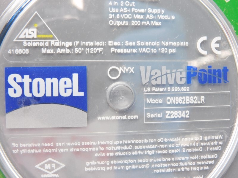 STONEL ON962BS2LR 31.6VDC 120PSI NSNP