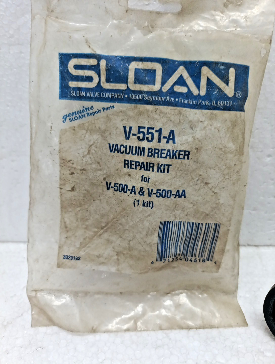 Sloan V-551-A Vacuum Breaker Repair Kit for V-500-A & V-500-AA