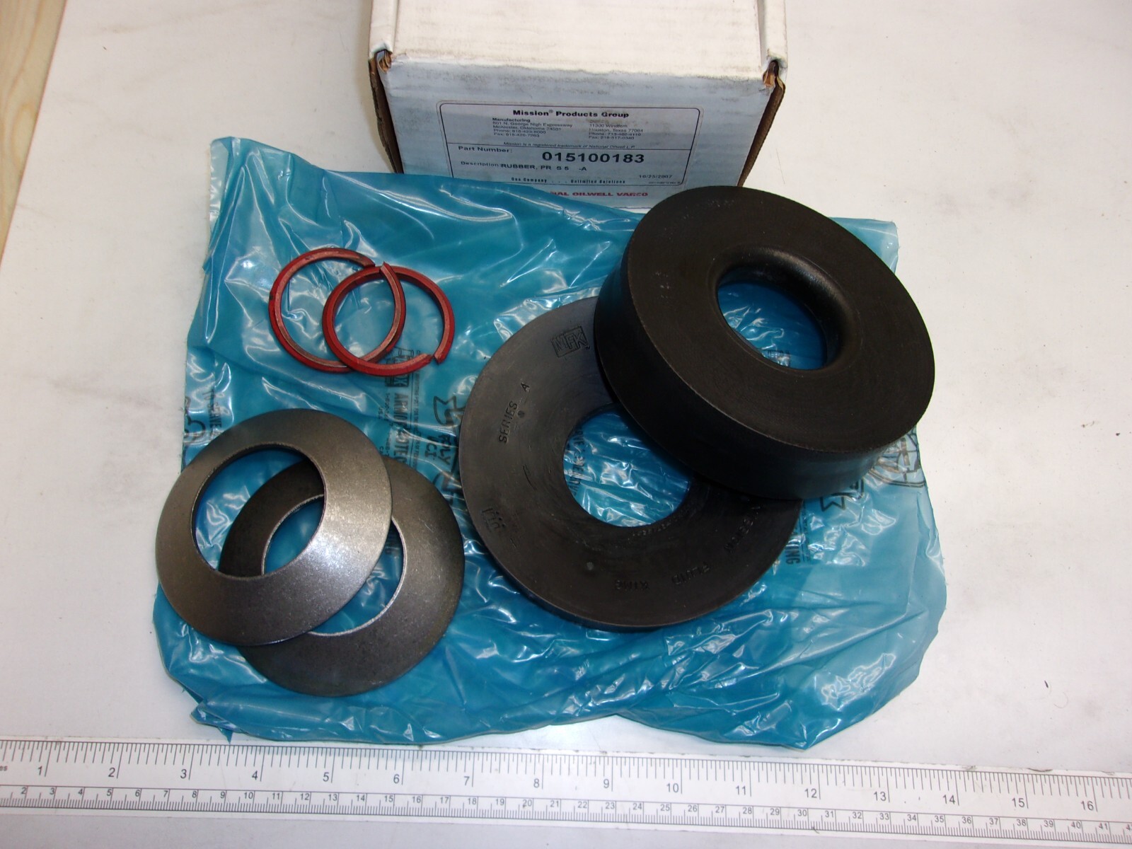 NOV, NATIONAL OILWELL VARCO 015100183, 5″ RUBBER, PR S 5-A, 0887A