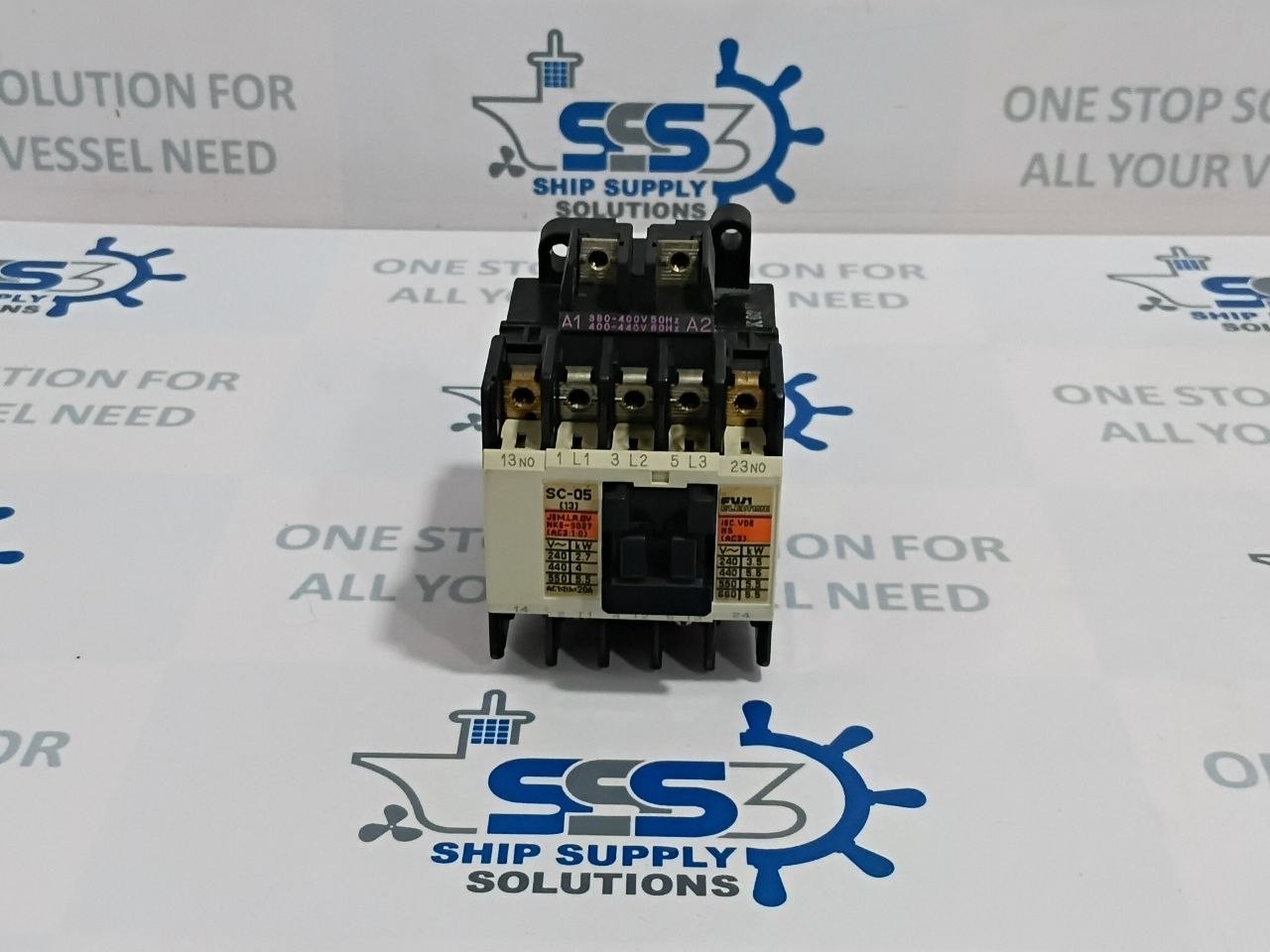 Fuji Electric SC-05 Contactor Coil Voltage 380-400V 50Hz 400-440V 60Hz, 13 Amp.