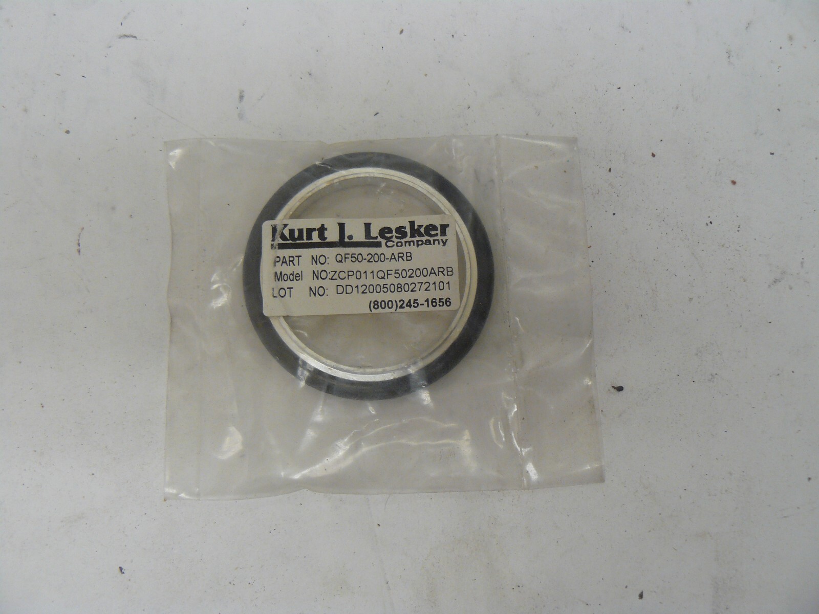 Kurt J Lesker QF50-200-ARB centering ring lot of 2 new