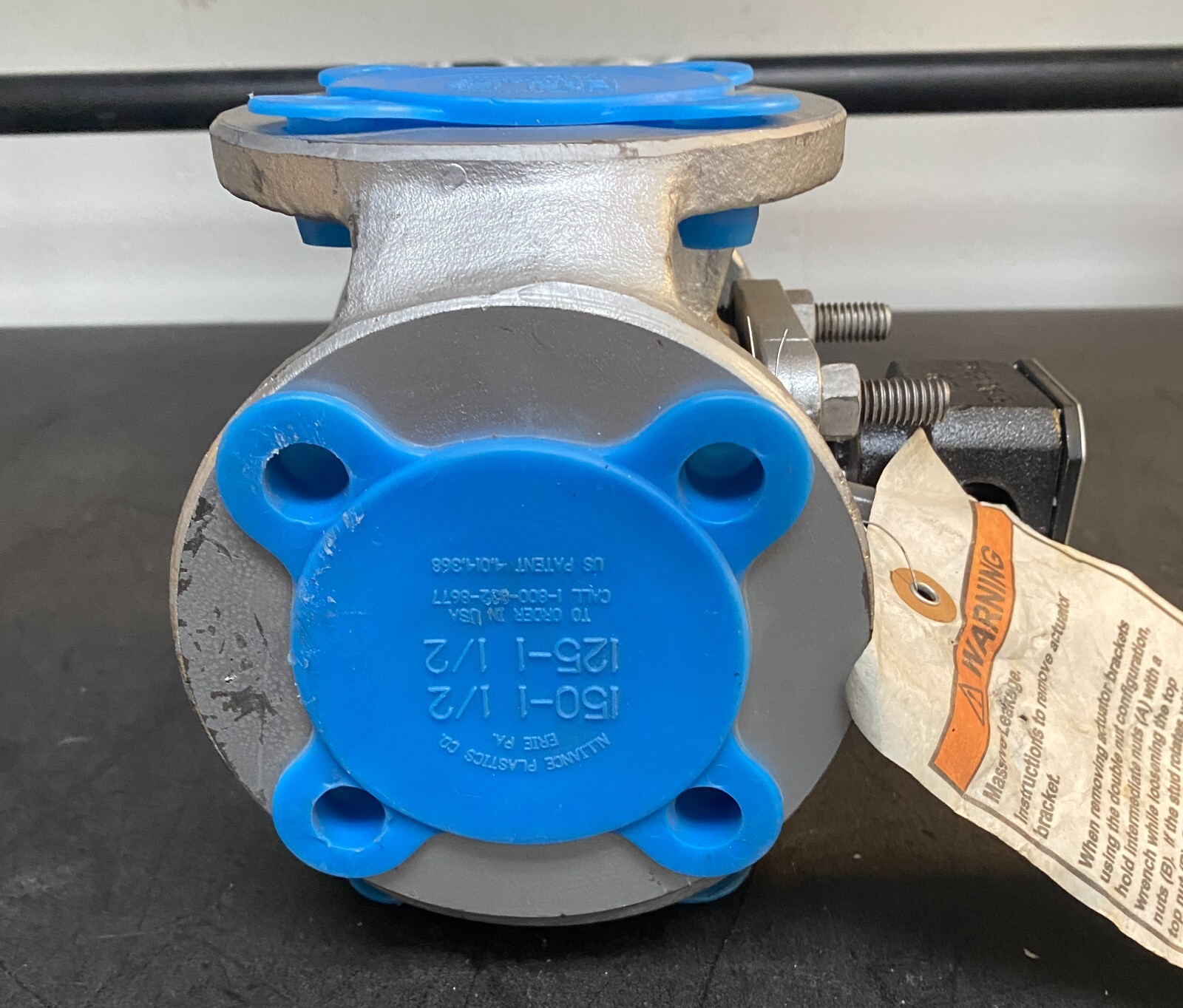 Tufline 047 Flanged 1-1/2 ” CF8M Plug Valve J07380 150 Class WCB BODY NOS NEW