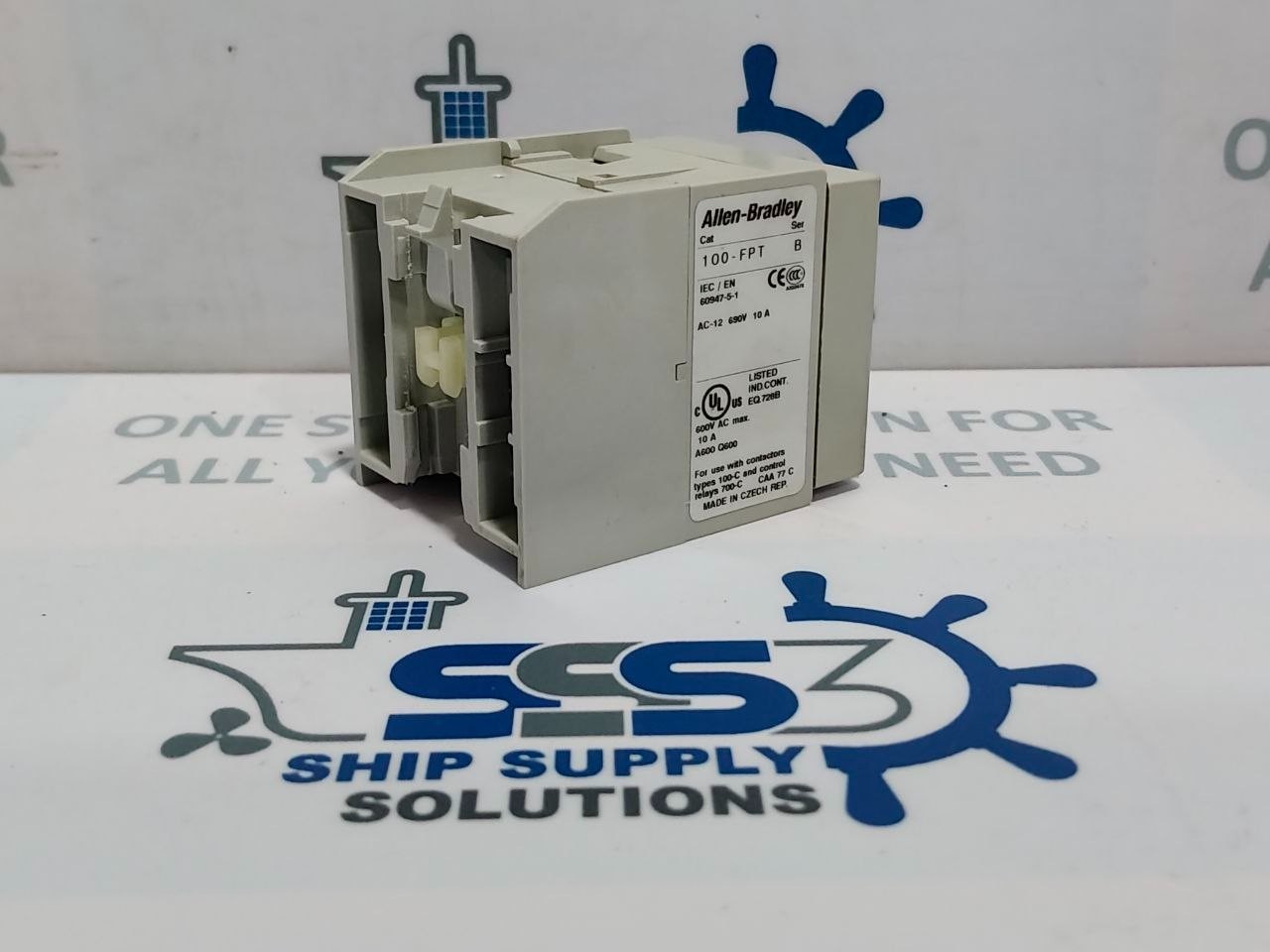 Allen-Bradley 100-FPT B Auxiliary Contact Block AC-12 690V 10A