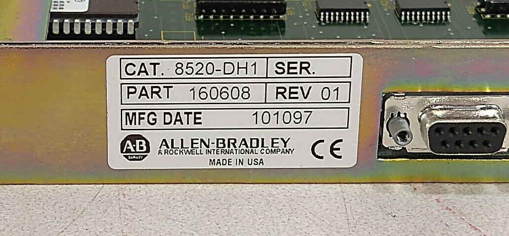 1 USED ALLEN-BRADLEY 8520-DH1 ADAPTER MODULE REV. 01 ***MAKE OFFER***