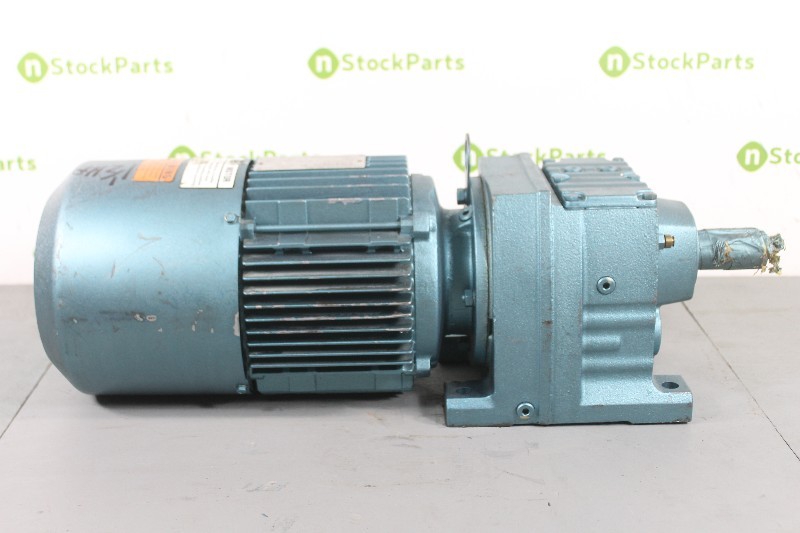 SEW-EURODRIVE R47DT90S4BMG2HR-KS NSNB – 1.5 HP INLINE GEAR MOTOR 75 RPM