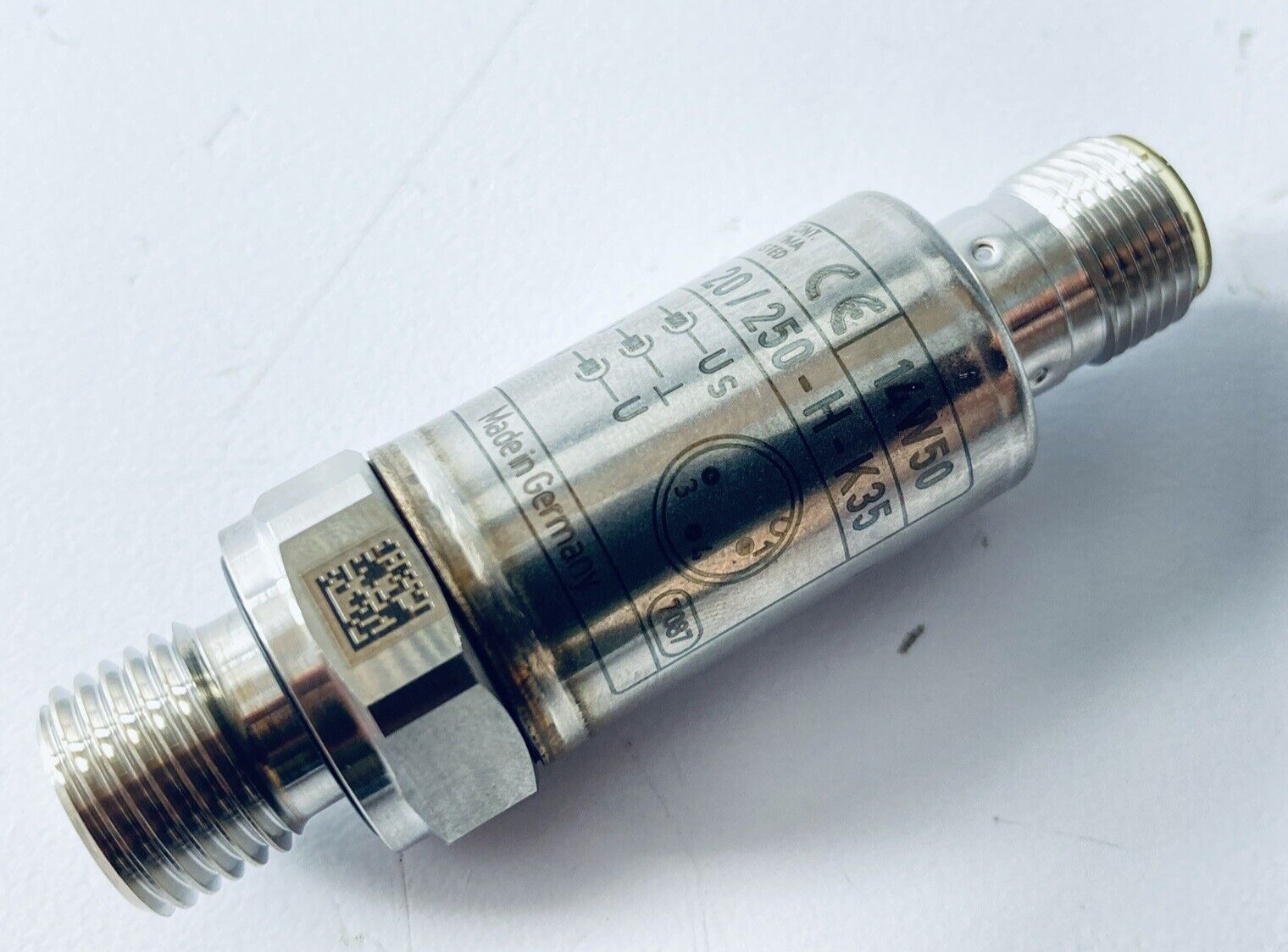 UNUSED REXROTH R901342027 PRESSURE TRANDSDUCER SENSOR 0-250BAR HM20-20/250-H-K35