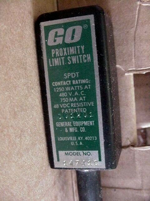 *NEW* ……… TOPWORX 147410 SPDT 750WATTS AT 480VAC PROXIMITY LIMIT GO SWITCH